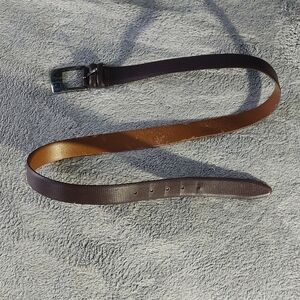 Lejon Genuine Leather Snakeskin Belt Sz 38